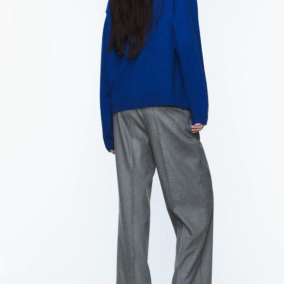 Zara pleated flannel pants - Picture 6 of 10